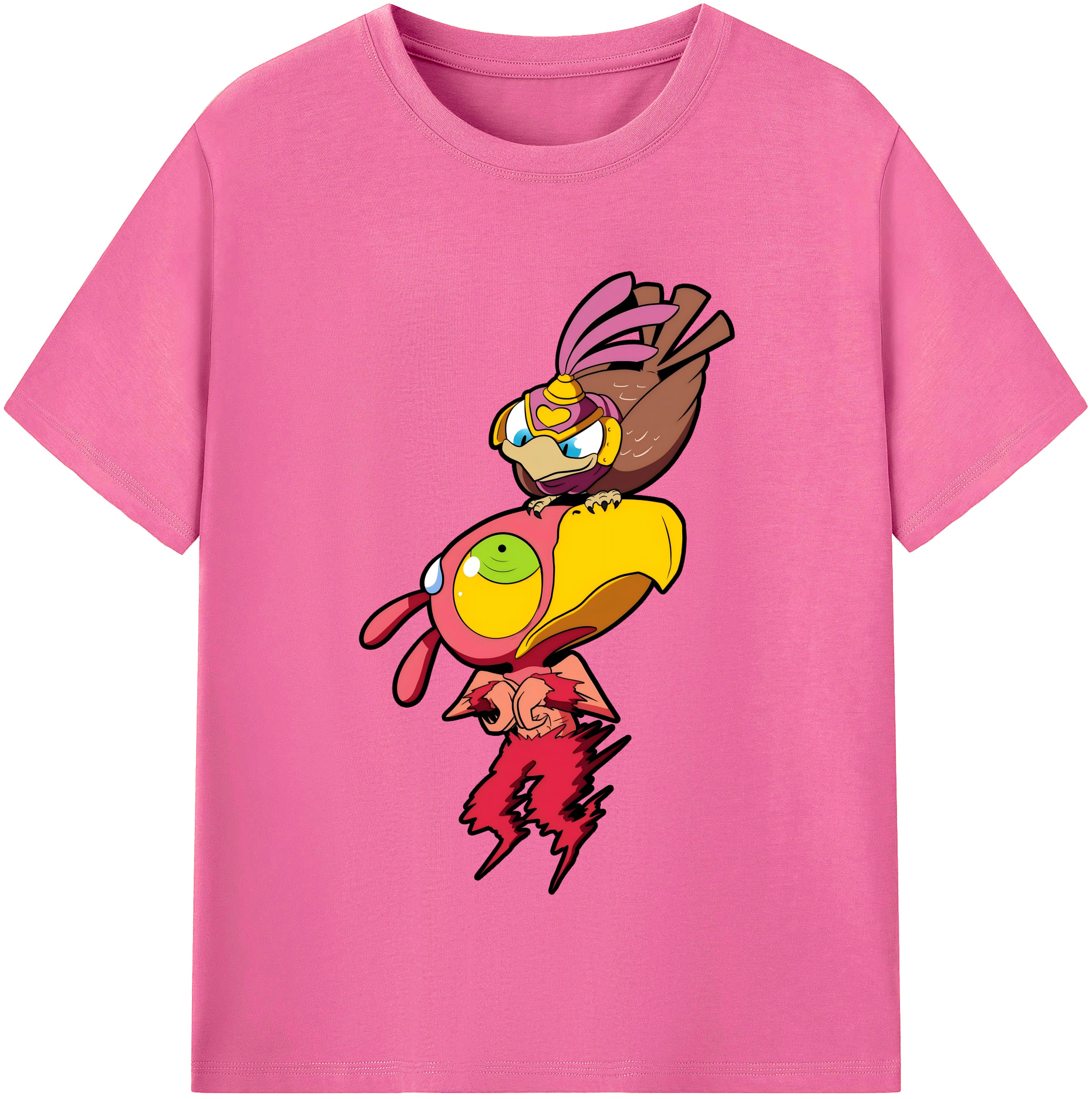 （画像用） ジョジョの奇妙な冒険 JoJo's Bizarre Adventure レディースカジュアルプリントTシャツ（綿100％）